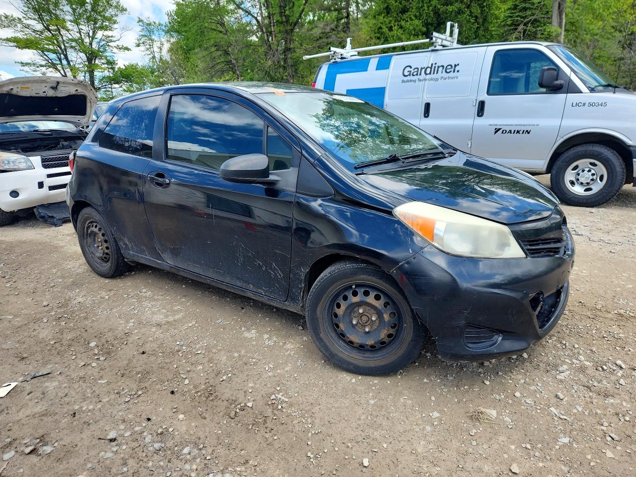 2014 Toyota Yaris VIN JTDJTUD35ED573595 photo 4