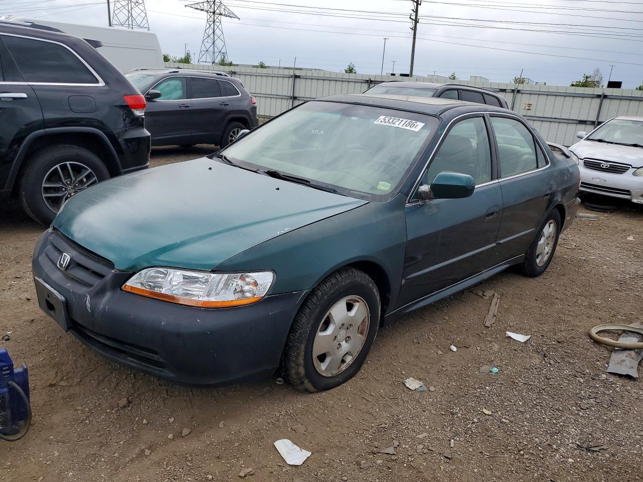 2001 Honda Accord VIN 1HGCG165X1A027382 photo 1