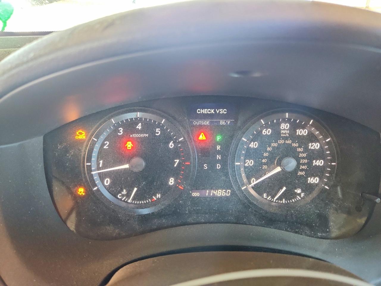 2008 Lexus ES350 VIN JTHBJ46GX82204918 photo 9