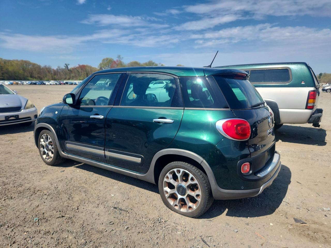 2014 Fiat 500 VIN ZFBCFADH5EZ007419 photo 2
