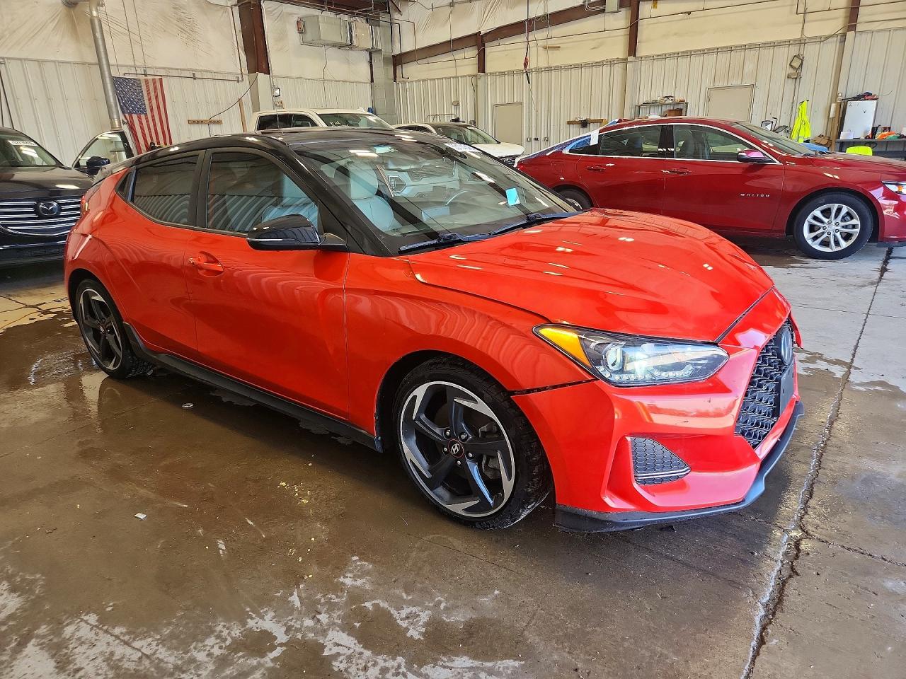 2019 Hyundai Veloster VIN KMHTH6AB6KU014338 photo 4