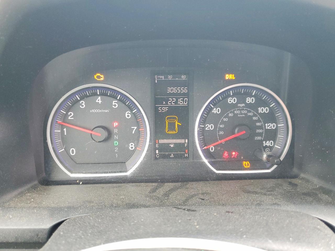 2007 Honda Crv VIN JHLRE48787C064476 photo 9