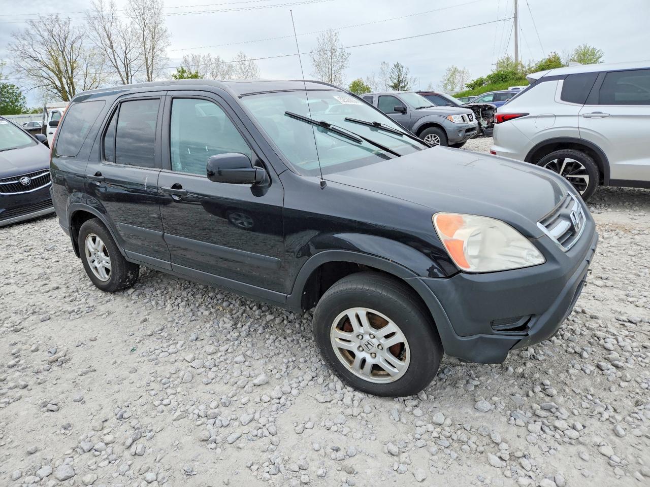2004 Honda Crv VIN SHSRD788X4U253812 photo 4
