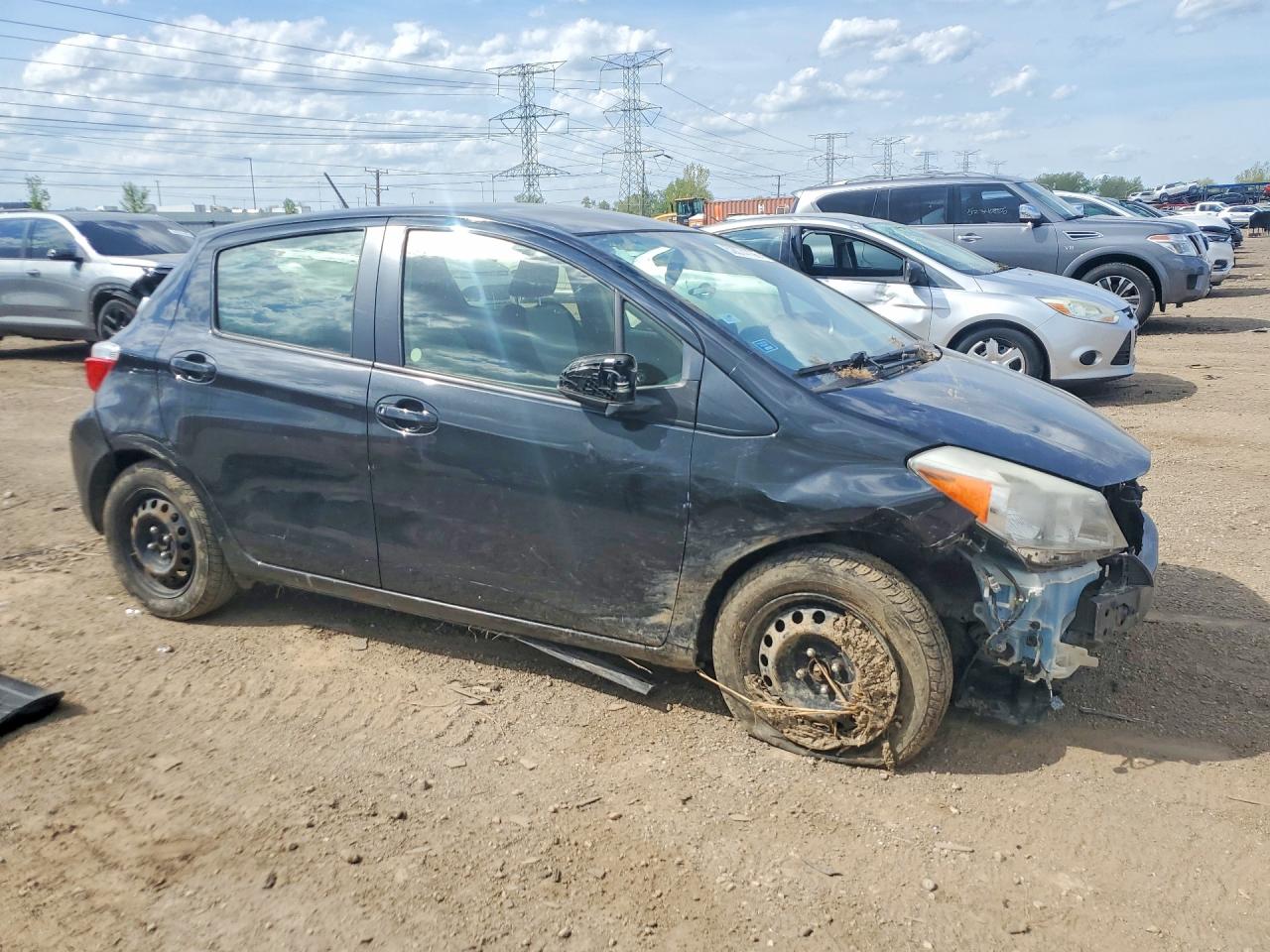 2013 TOYOTA Yaris VIN JTDKTUD30DD566055 photo 4