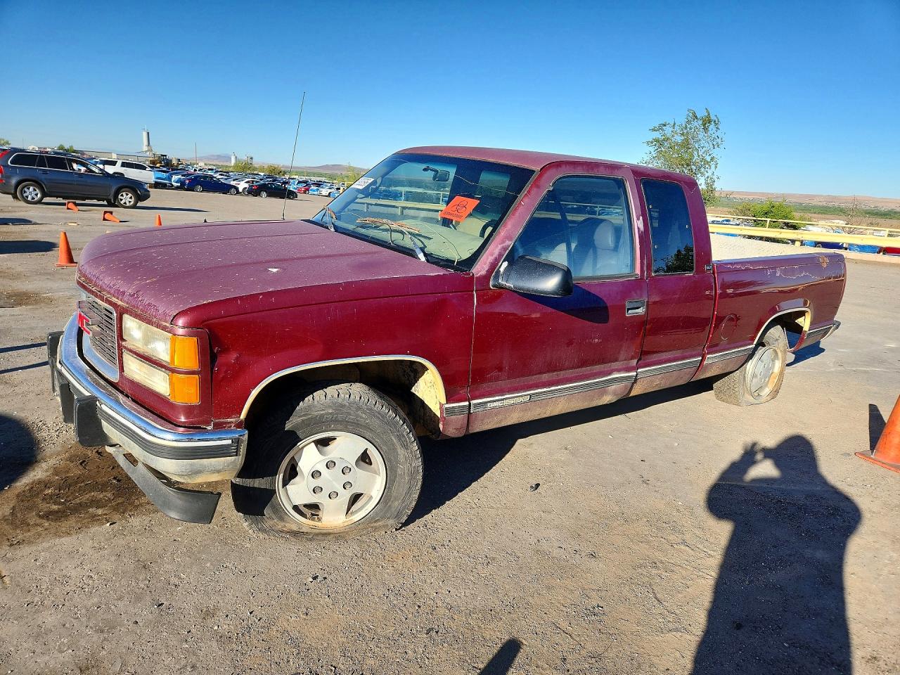 1995 GMC SIERRA VIN 1GTEK19K1SE520000 photo 1