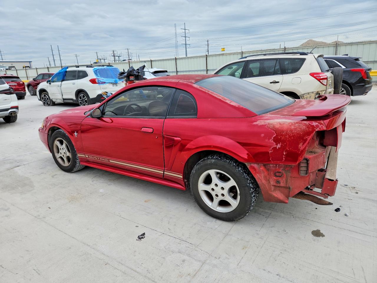 2001 FORD Mustang VIN 1FAFP40421F151202 photo 2