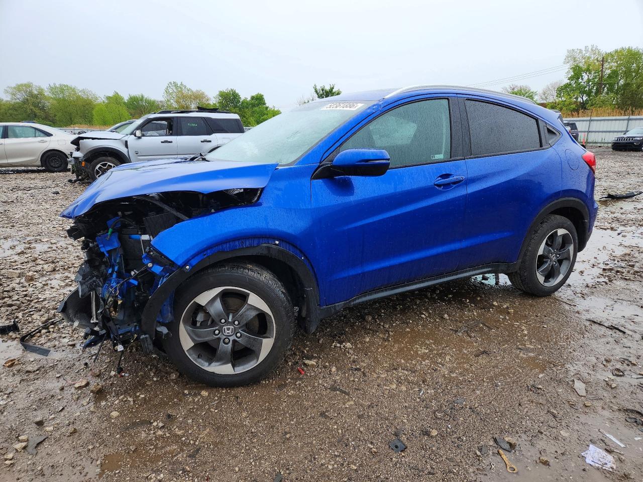 2018 HONDA Hr-v VIN 3CZRU6H73JM725651 photo 1