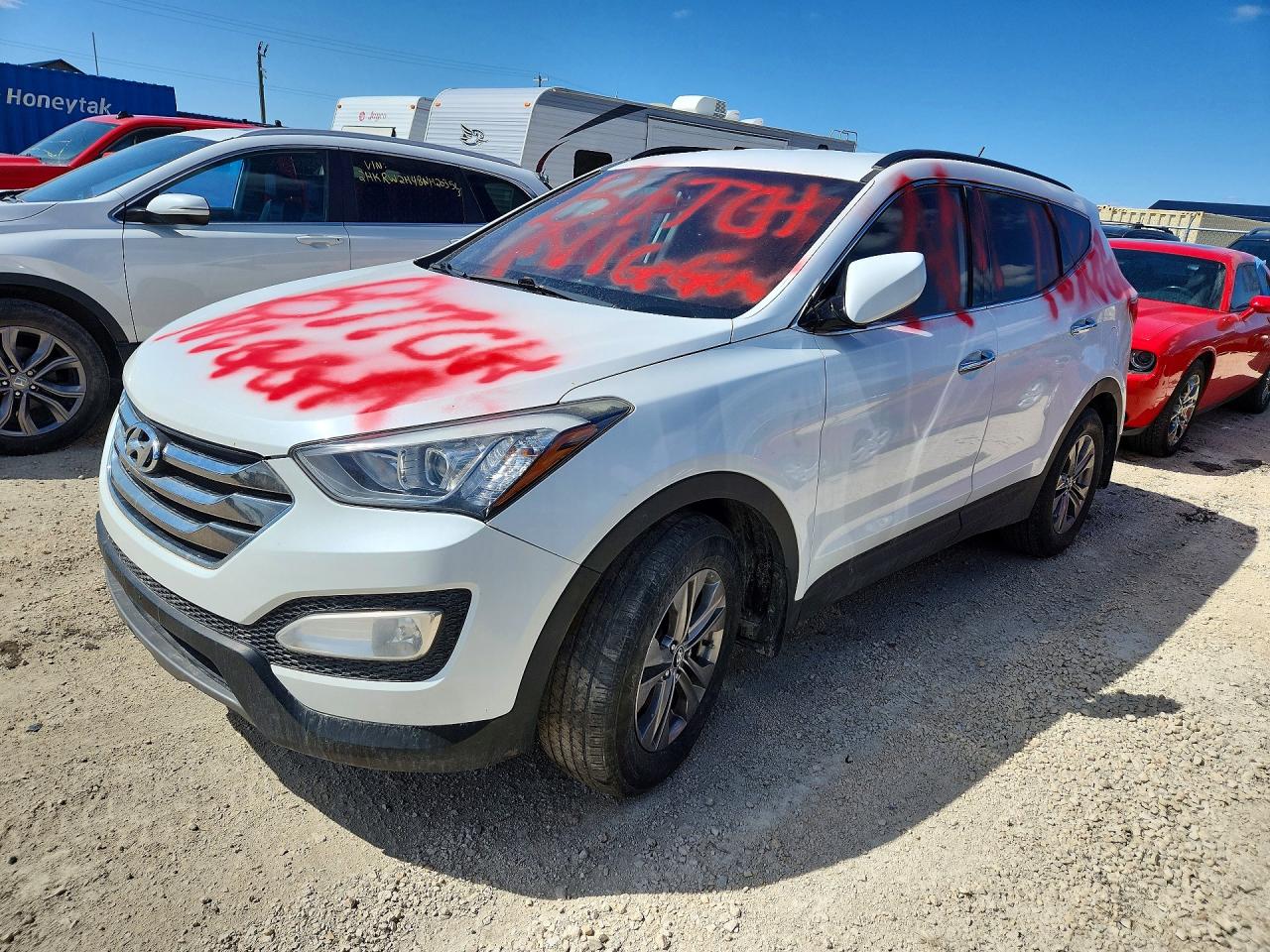 2014 Hyundai Santa fe VIN 5XYZUDLB1EG222709 photo 1