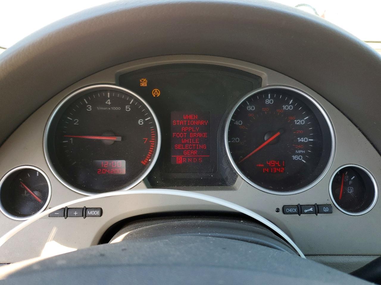 2004 Audi A4 VIN WAUAT48H44K005447 photo 9