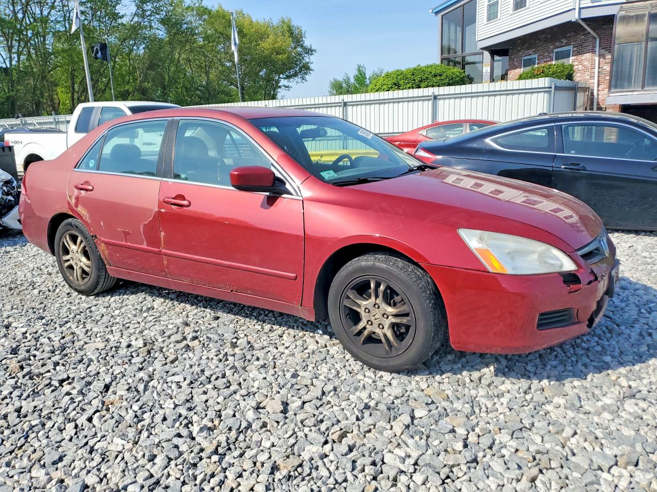 2007 Honda Accord VIN 1HGCM56317A055000 photo 4