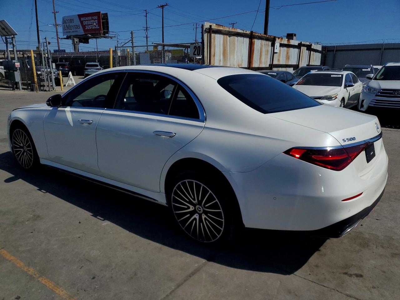 2022 Mercedes-Benz S class VIN W1K6G6DBXNA076479 photo 2