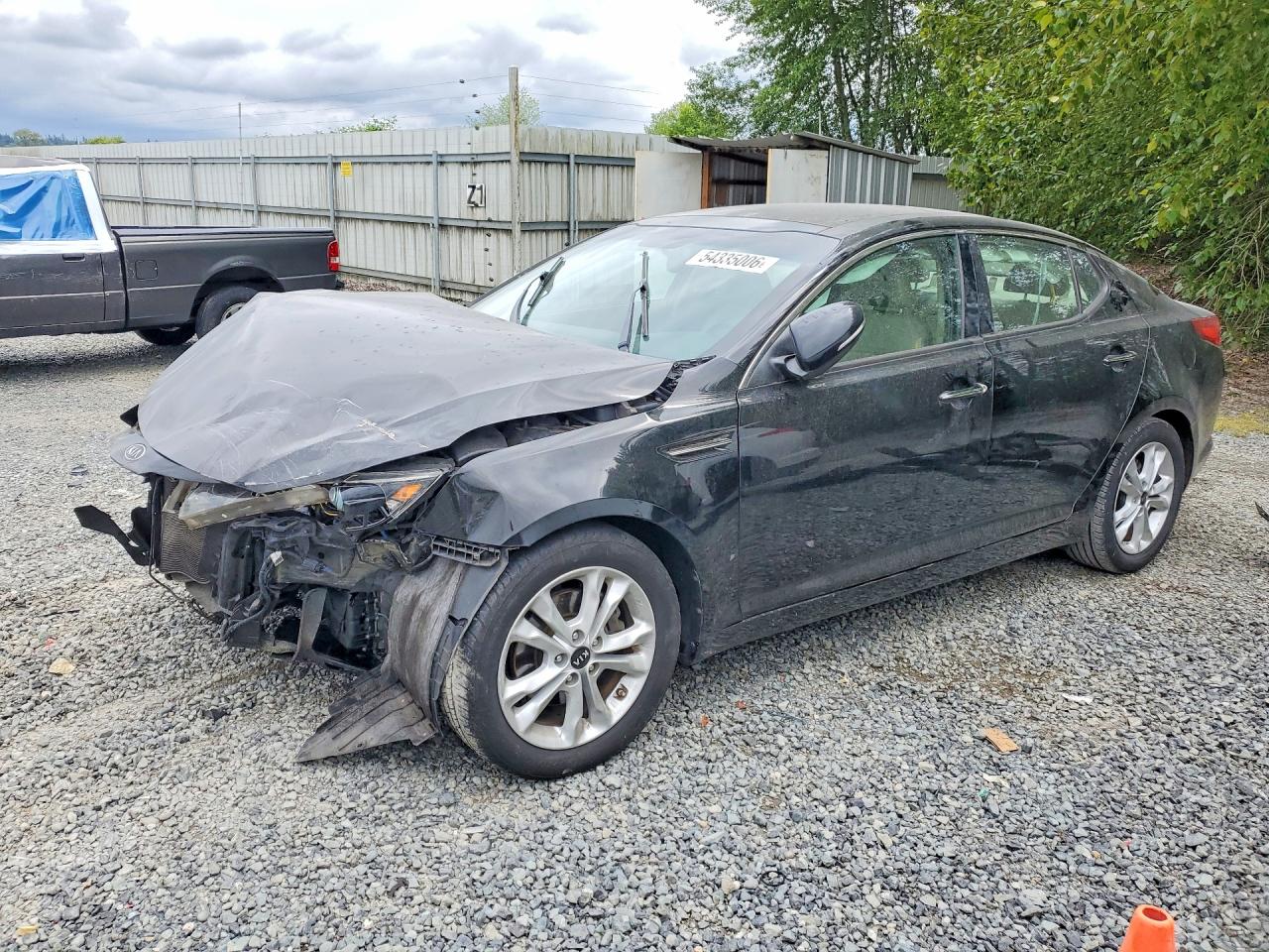 2011 Kia Optima VIN KNAGN4A79B5173876 photo 1