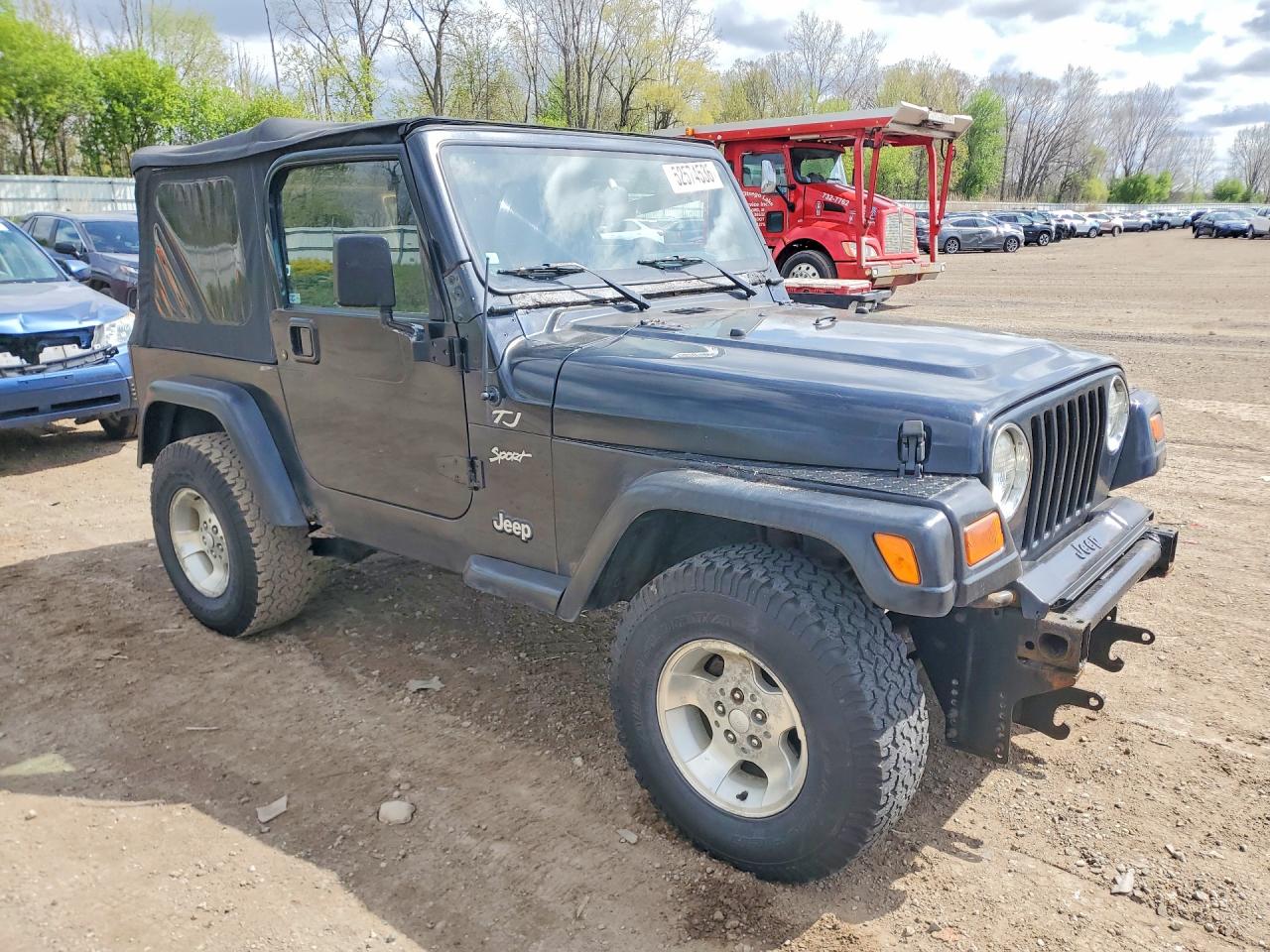 2002 Jeep Wrangler / VIN 1J4FA49S22P768280 photo 4
