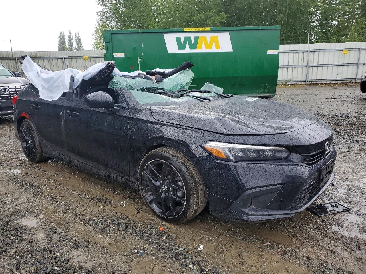 2022 HONDA Civic VIN 2HGFE2F55NH527658 photo 4