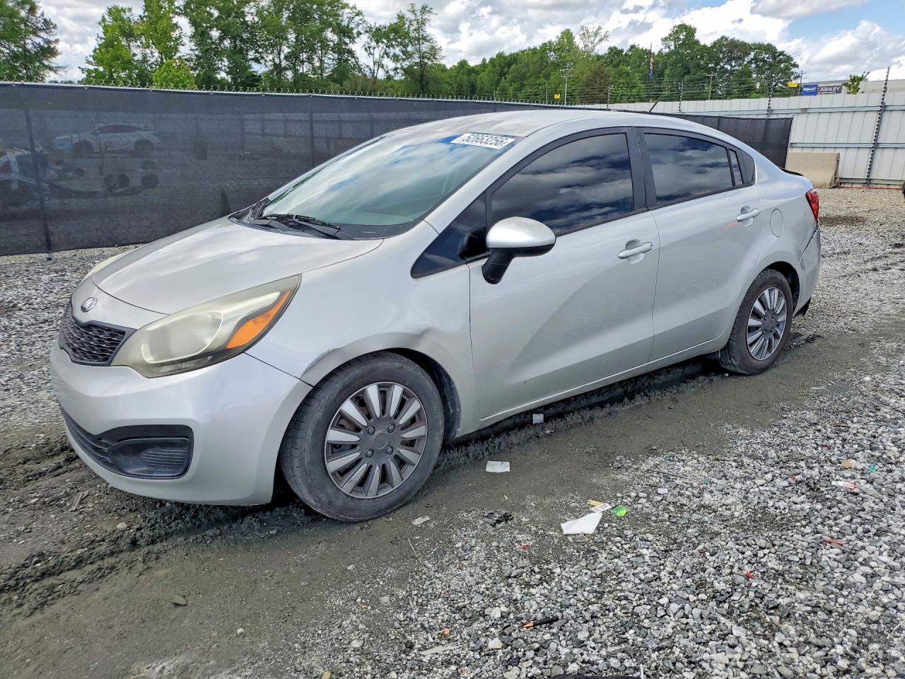 2014 Kia Rio VIN KNADM4A30E6328476 photo 1