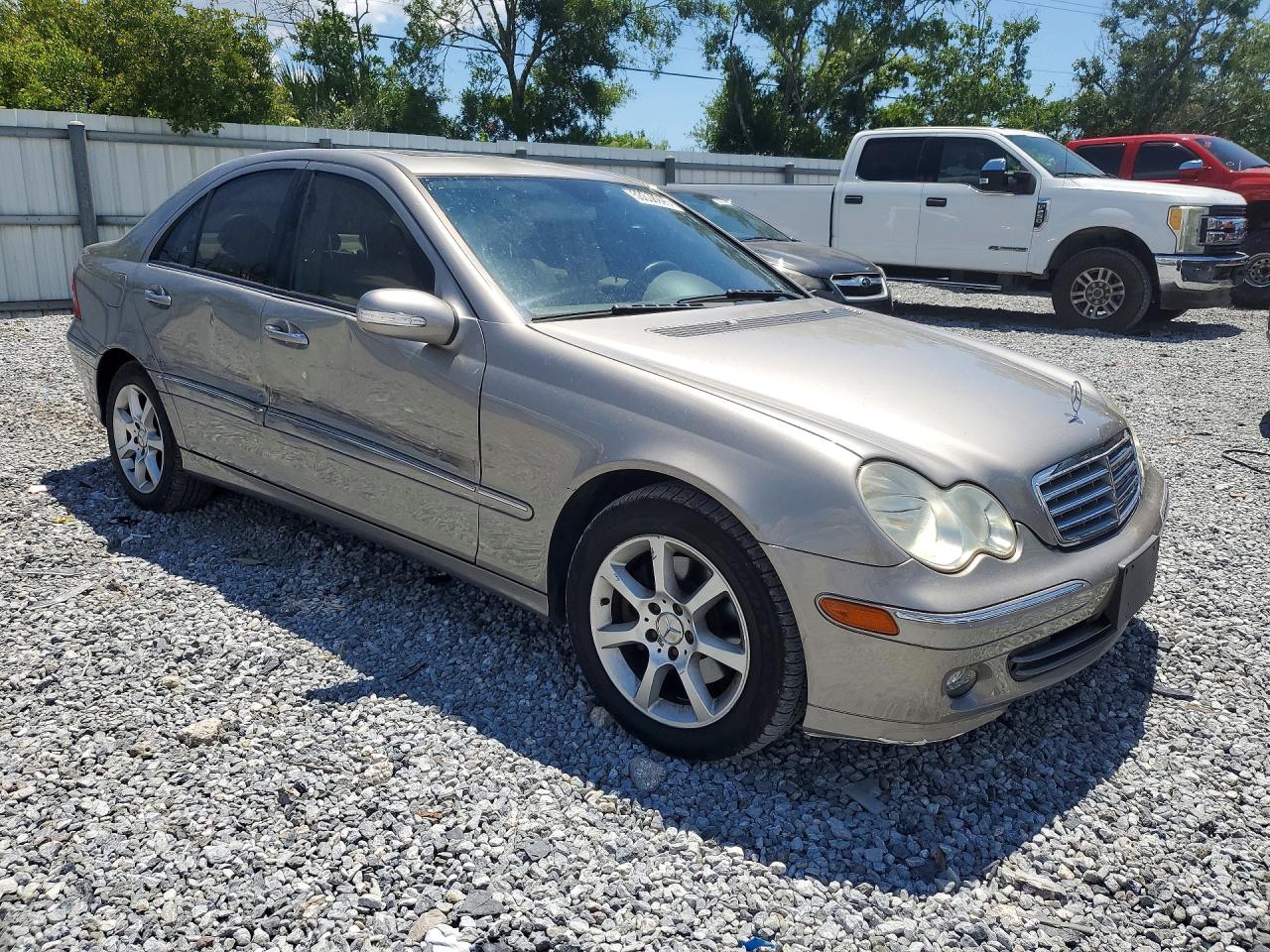 2007 MERZ C-class VIN WDBRF54H97F882259 photo 4