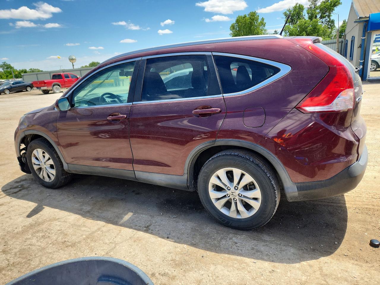 2013 Honda Crv ex-l VIN 5J6RM4H77DL083087 photo 2