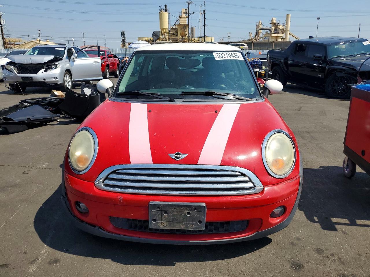 2008 Mini Cooper VIN WMWMF33578TT67963 photo 5