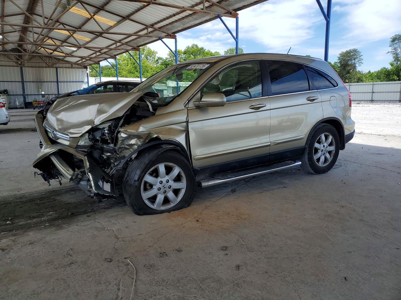 2007 Honda Crv VIN JHLRE38767C002181 photo 1