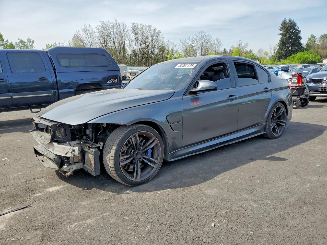 2015 BMW M3 VIN WBS3C9C52FJ276241 photo 1