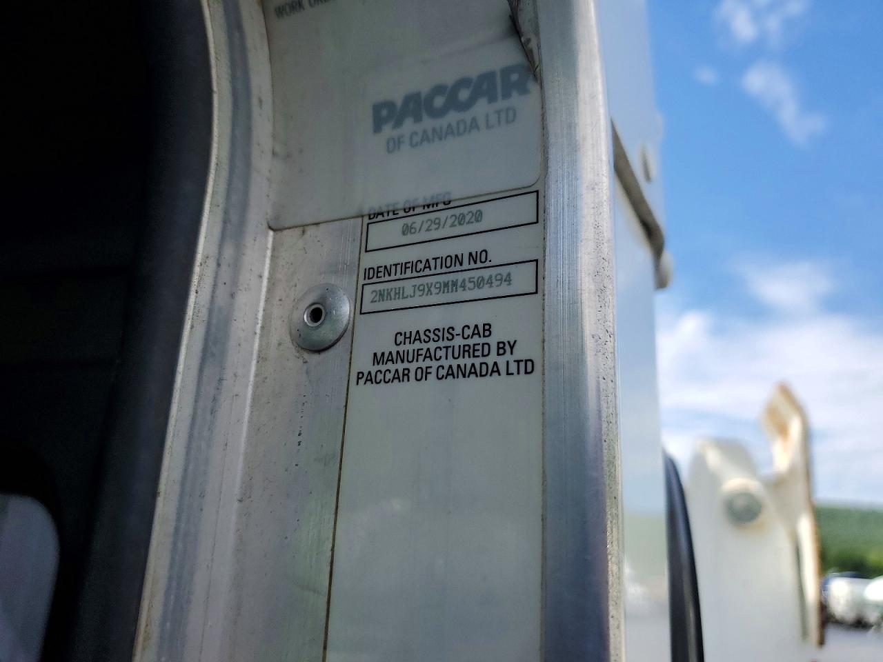 2021 KENWORTH All other VIN 2NKHLJ9X9MM450494 photo 10