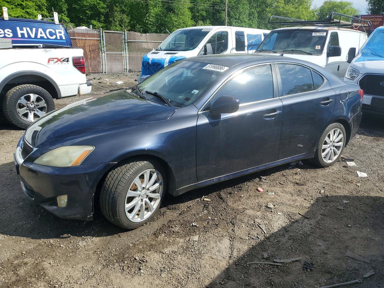 2008 Lexus Is VIN JTHCK262882026646 photo 1