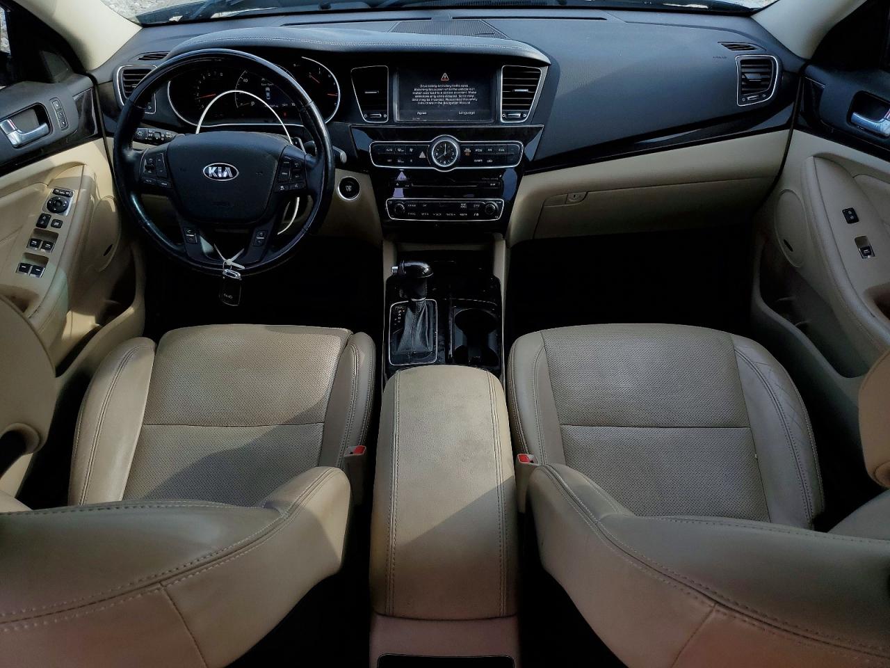 2014 Kia Cadenza VIN KNALN4D75E5125077 photo 8