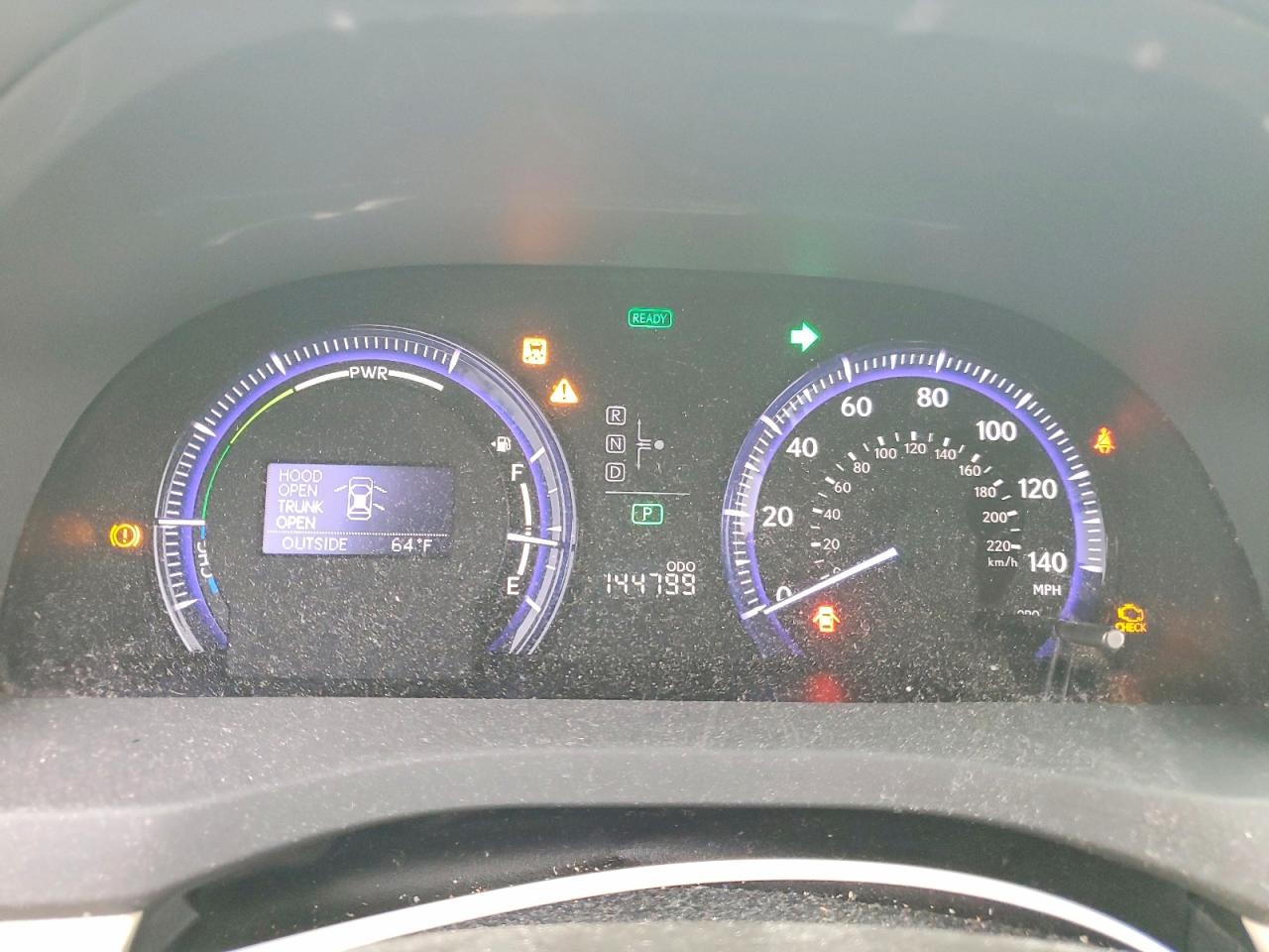 2010 Lexus Hs VIN JTHBB1BA6A2003357 photo 9