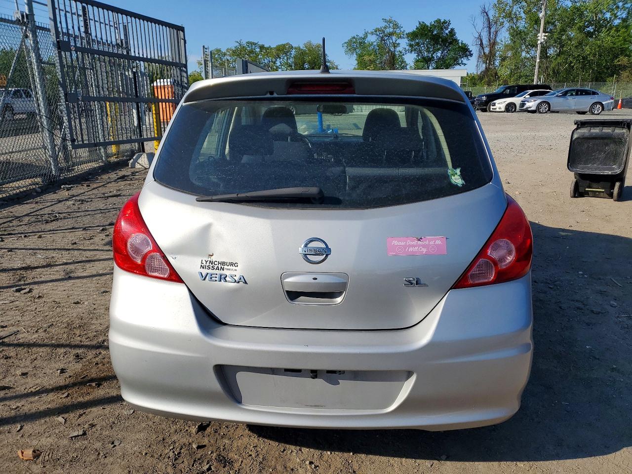 2009 Nissan Versa VIN 3N1BC13E39L372772 photo 6