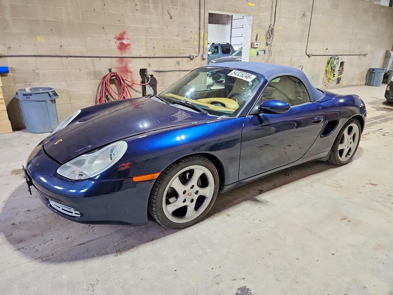 2000 Porsche Boxster VIN WP0CA2986YU622119 photo 1