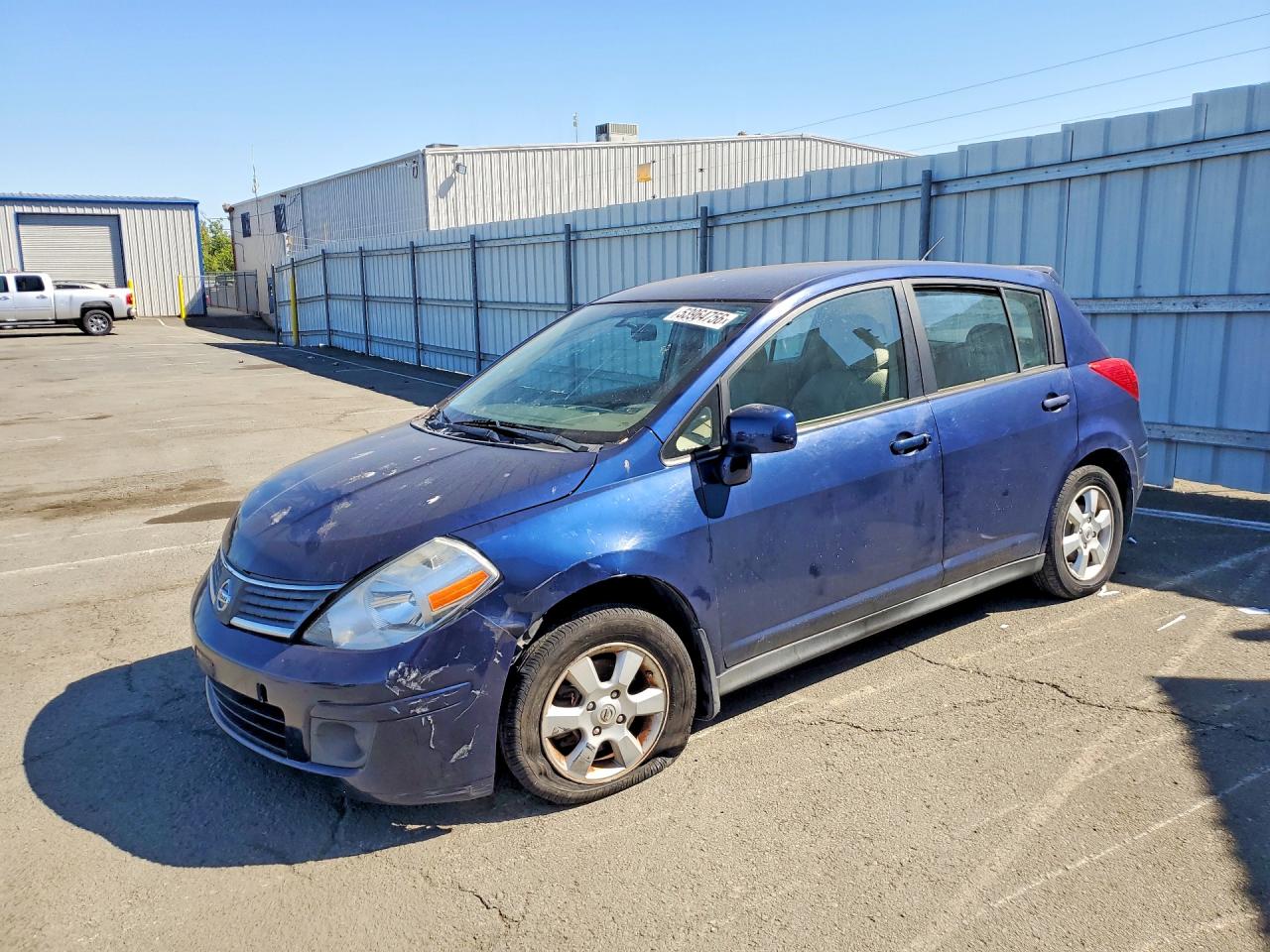 2008 Nissan Versa VIN 3N1BC13E18L388757 photo 1
