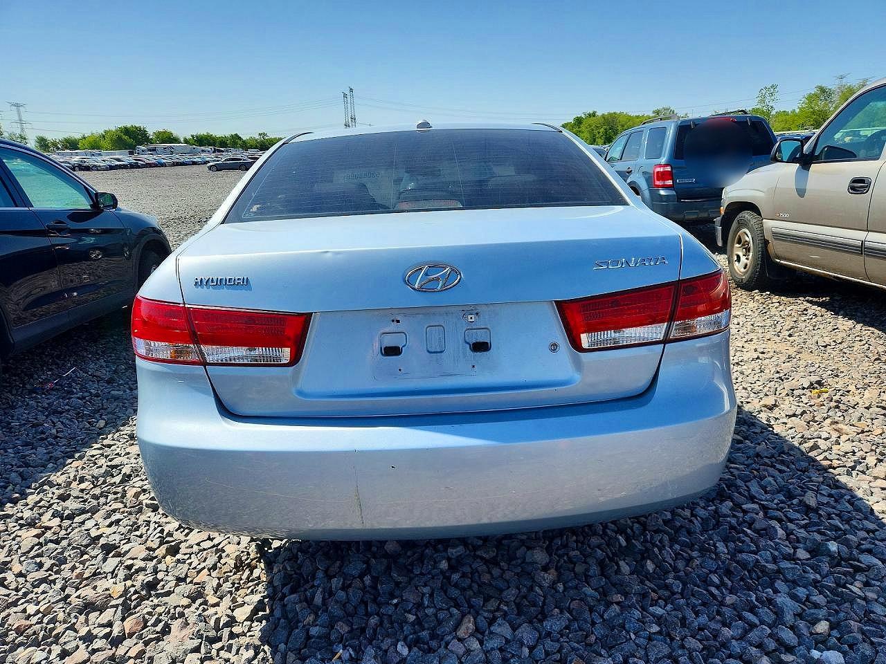 2008 Hyundai Sonata VIN 5NPET46C38H386739 photo 6