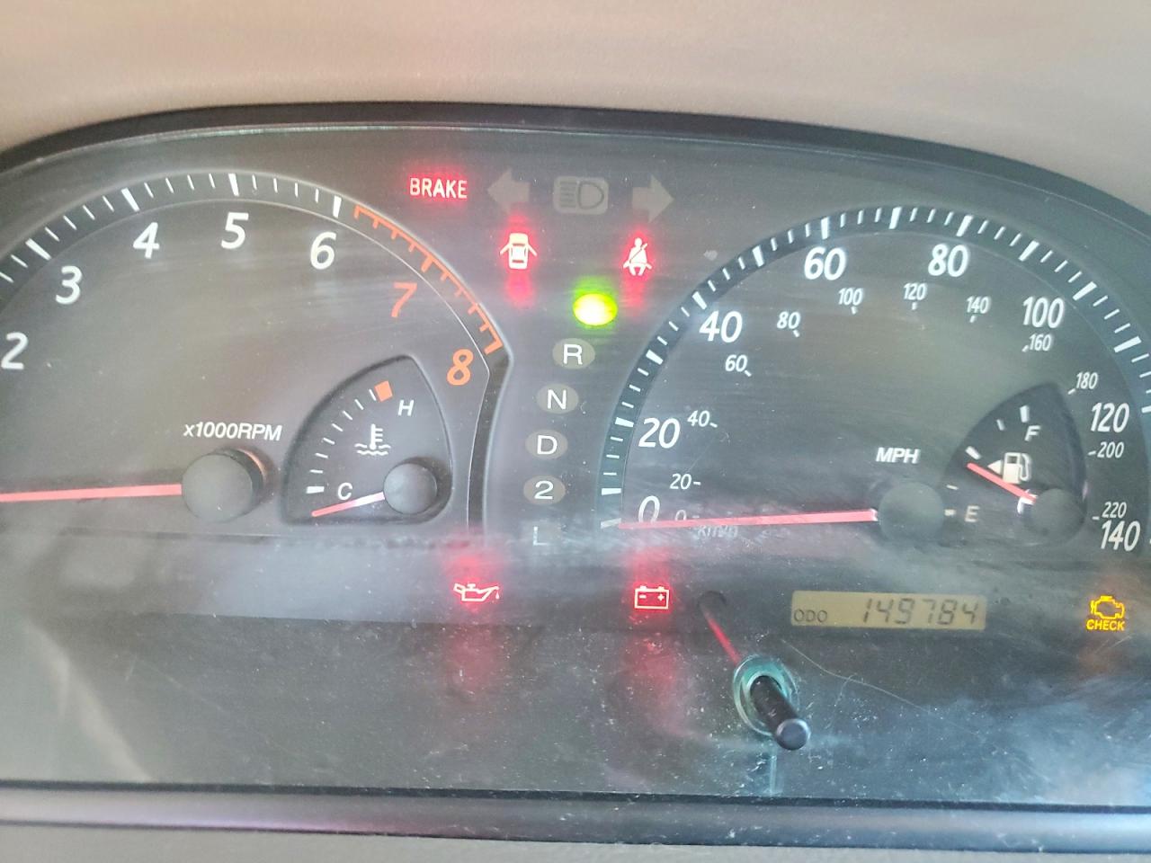 2003 Toyota Camry VIN 4T1BE32K73U700262 photo 9