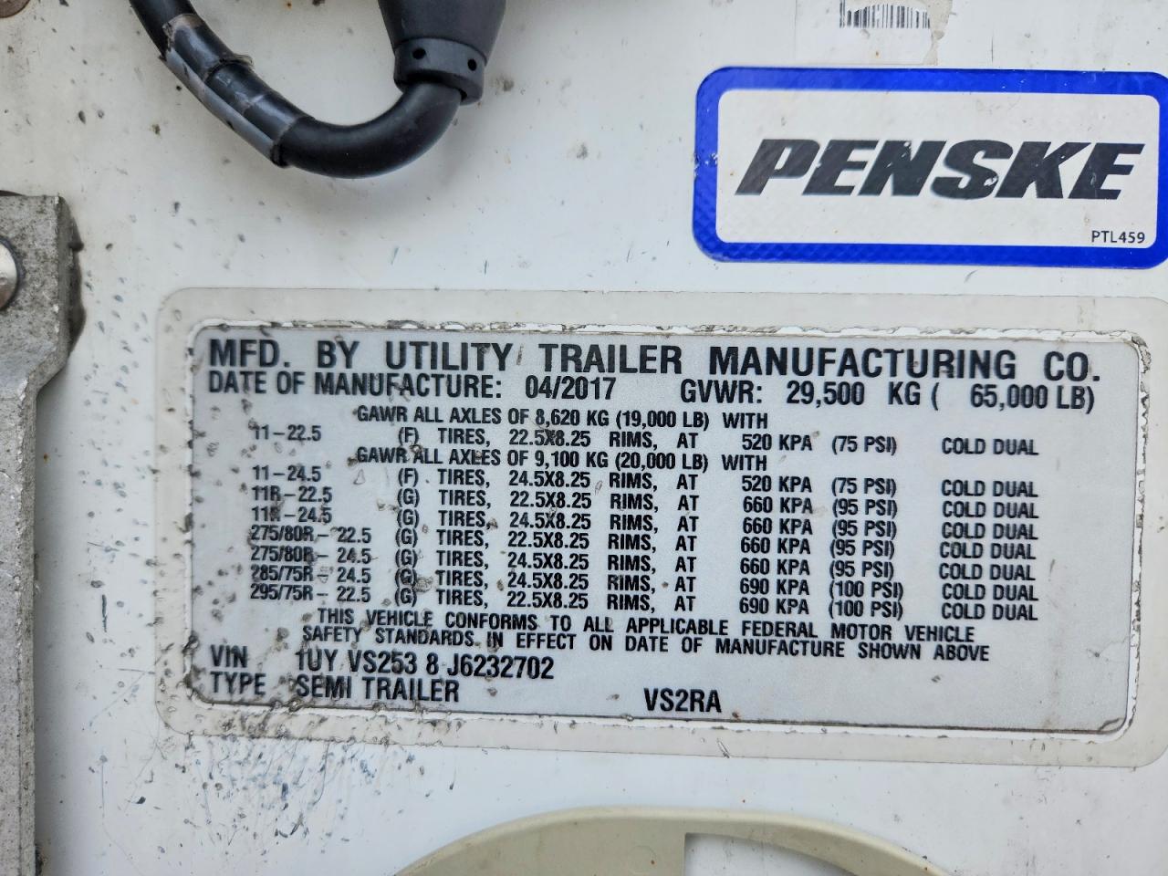 2018 UTILITY Trailer VIN 1UYVS2538J6232702 photo 10