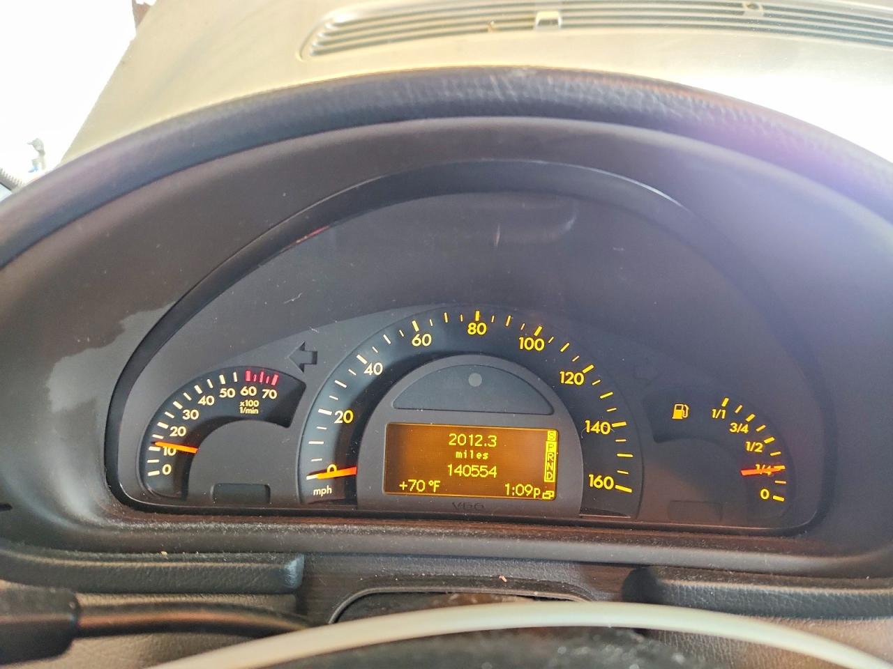 2002 Mercedes-Benz C class VIN WDBRF61J82F252531 photo 9