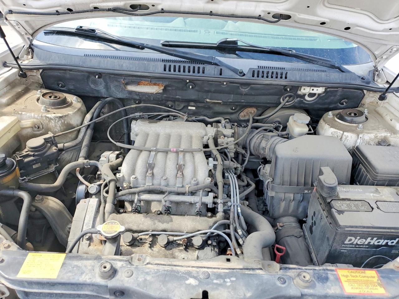 2003 HYUN Santa fe VIN KM8SC73D13U472238 photo 12