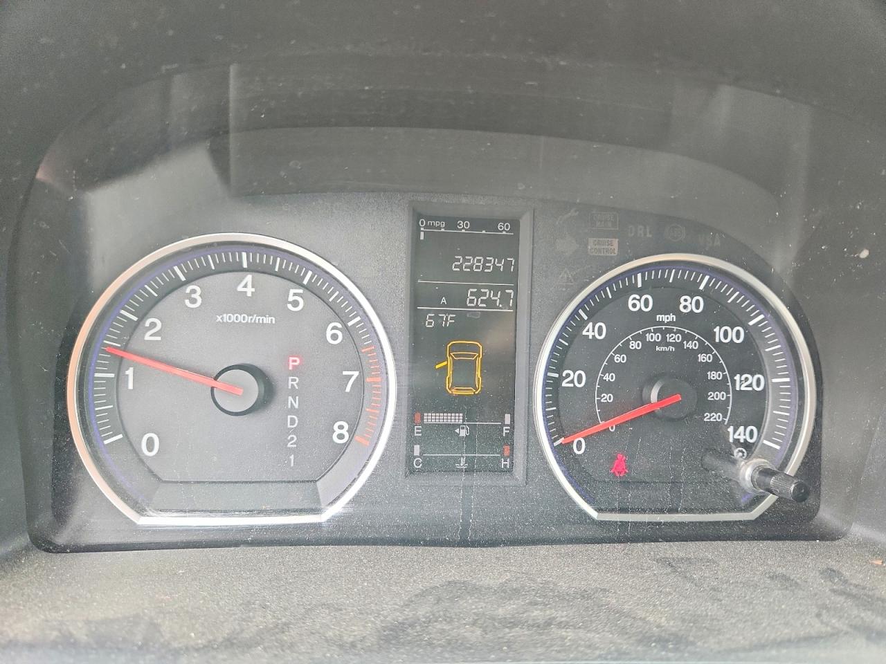 2009 Honda Crv VIN JHLRE38519C001425 photo 9