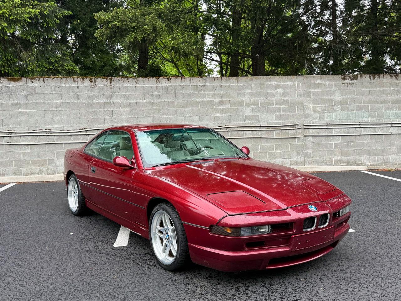 1991 BMW 8 series VIN WBAEG2319MCB73201 photo 1