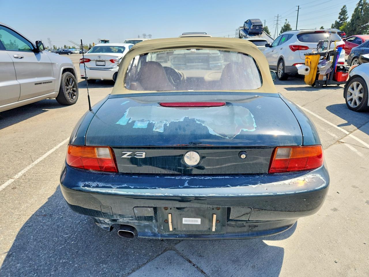 1997 BMW Z3 VIN 4USCH7324VLE05115 photo 6