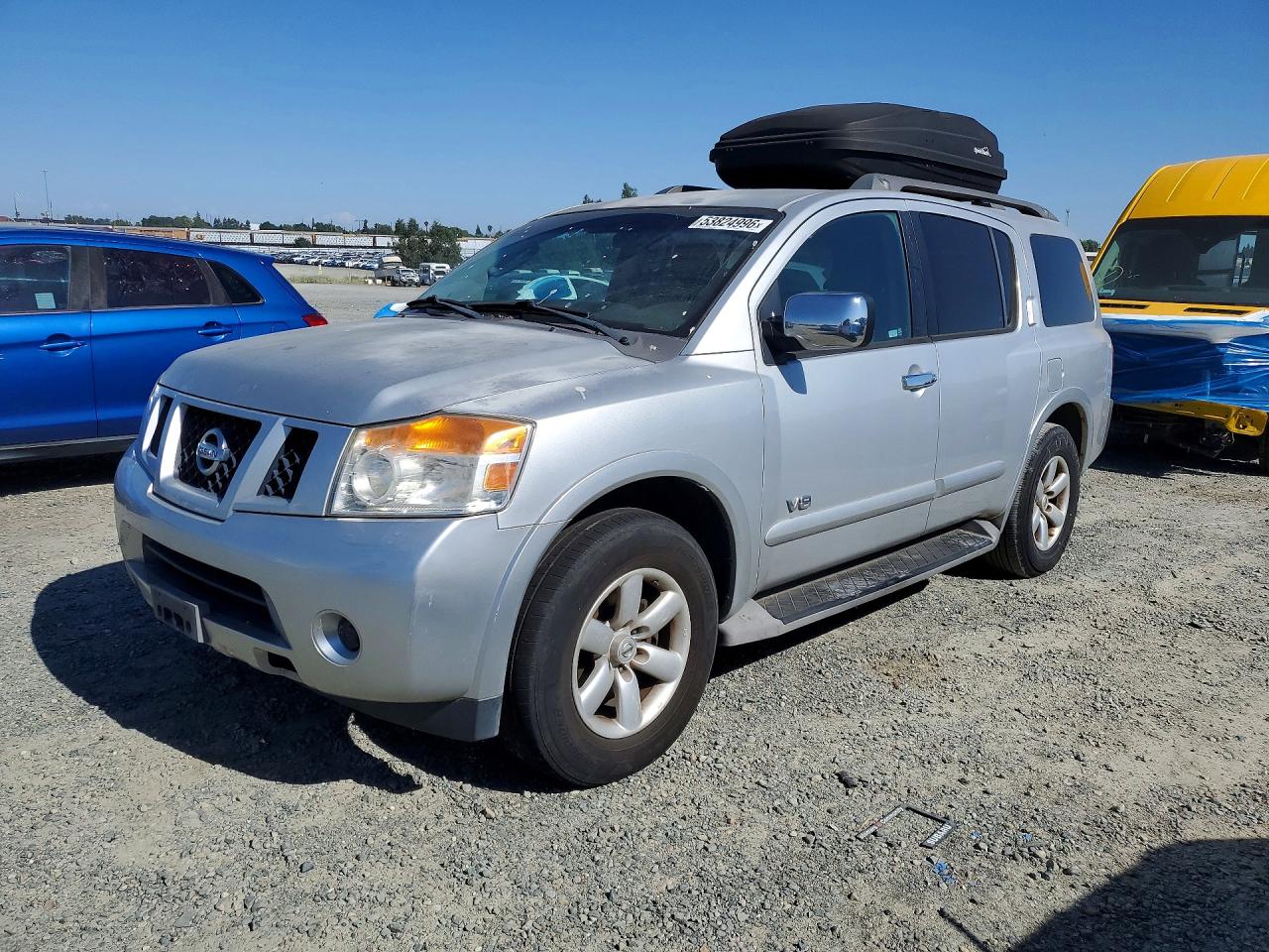 2008 Nissan Armada VIN 5N1AA08D48N613158 photo 1