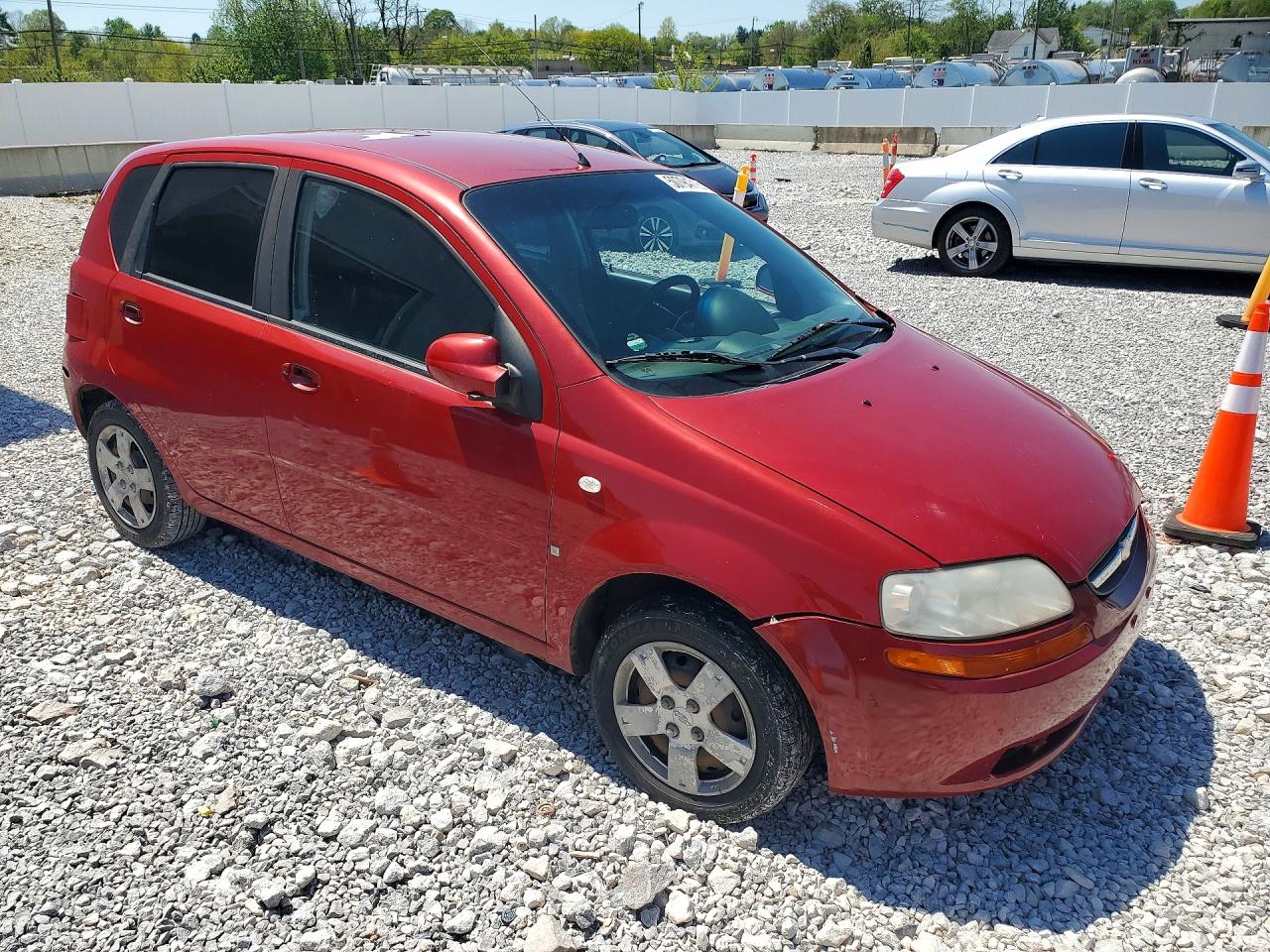 2007 Chevrolet Aveo VIN KL1TD66617B713706 photo 4