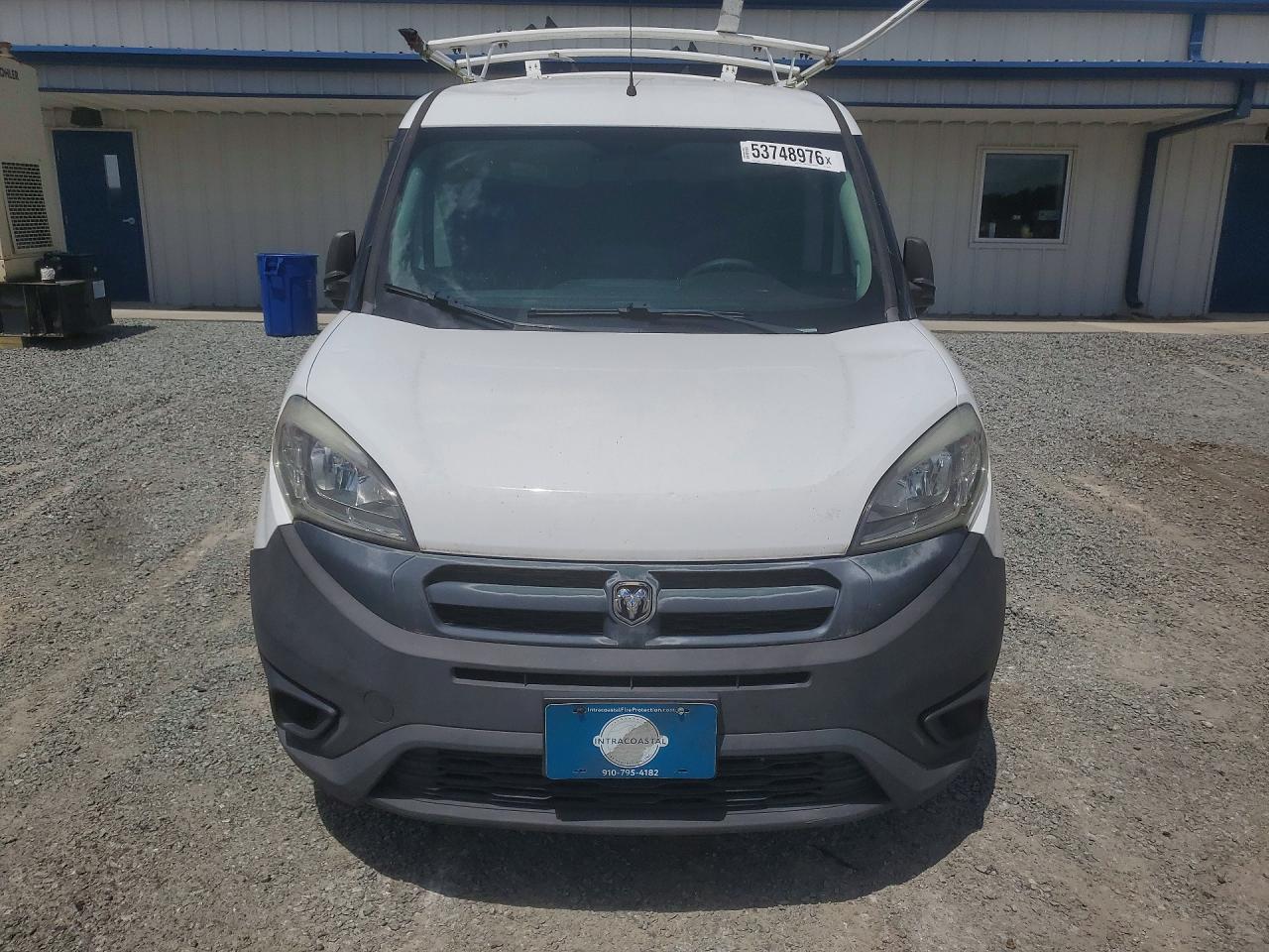 2015 Ram Promaster VIN ZFBERFAT6F6A05982 photo 5
