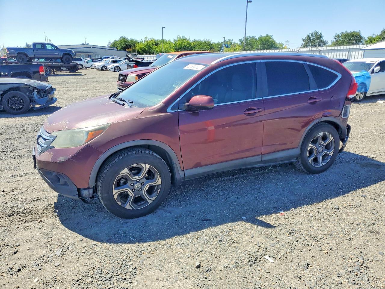 2014 Honda Crv VIN 5J6RM4H79EL101980 photo 1