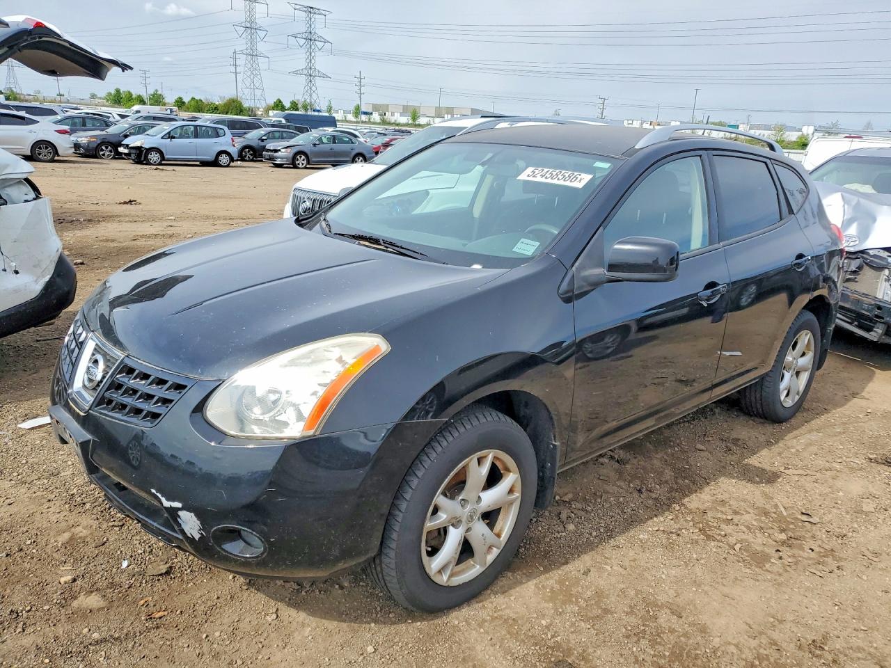 2008 Nissan Rogue VIN JN8AS58V98W102809 photo 1