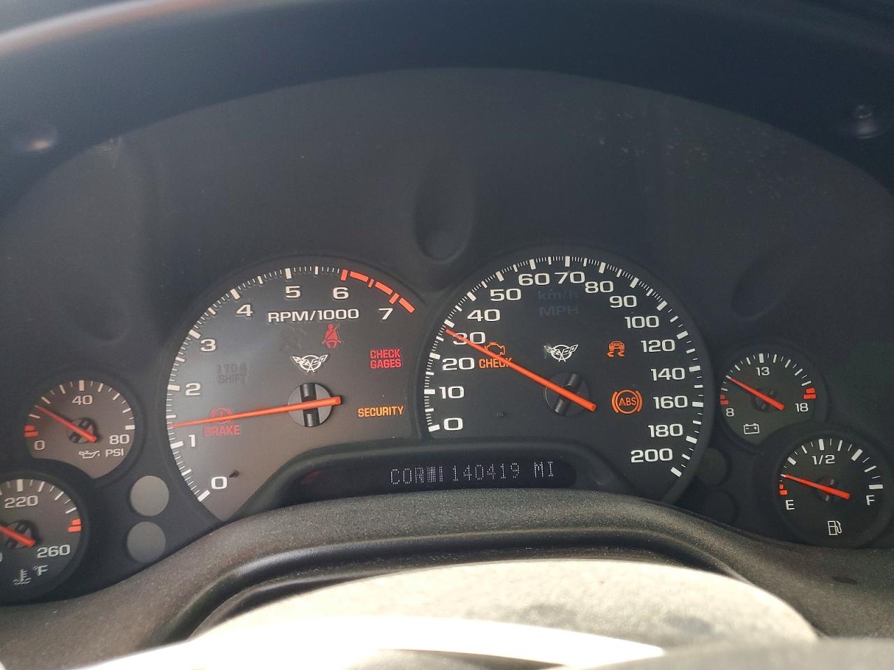 2000 CHEV Corvette VIN 1G1YY32G1Y5131243 photo 9
