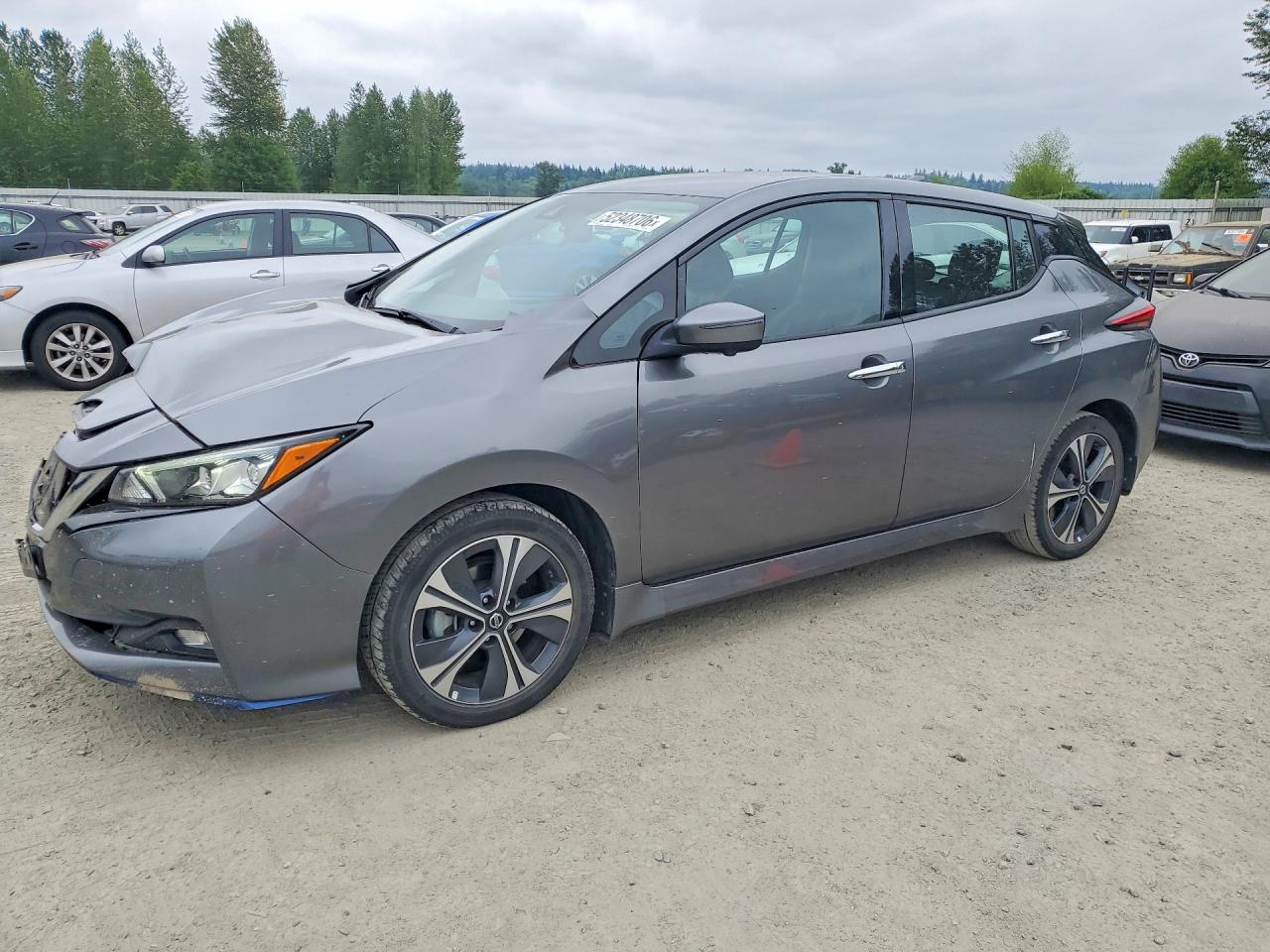 2021 Nissan Leaf VIN 1N4BZ1DV7MC551448 photo 1