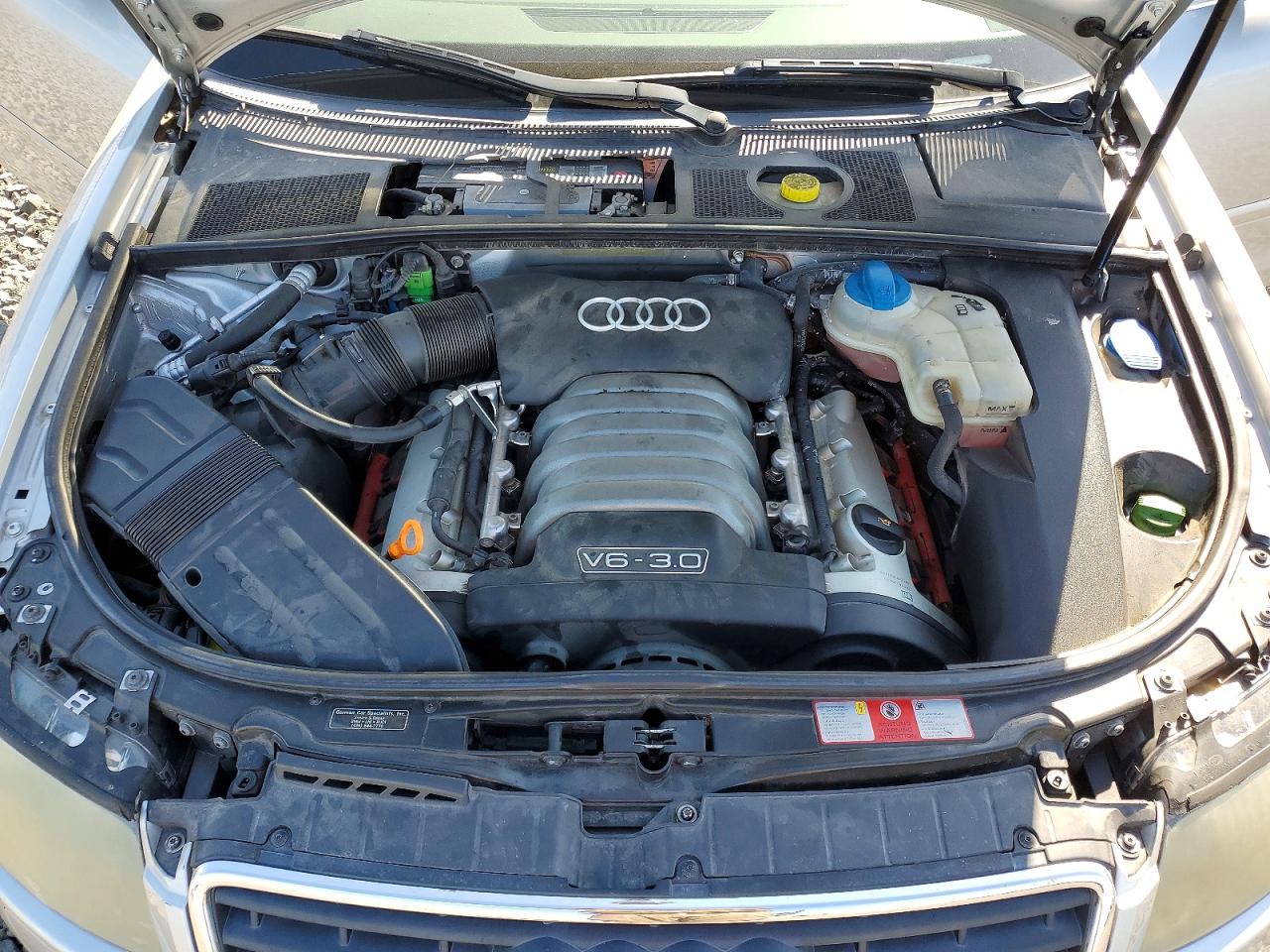 2004 Audi A4 VIN WAUAT48H44K005447 photo 11