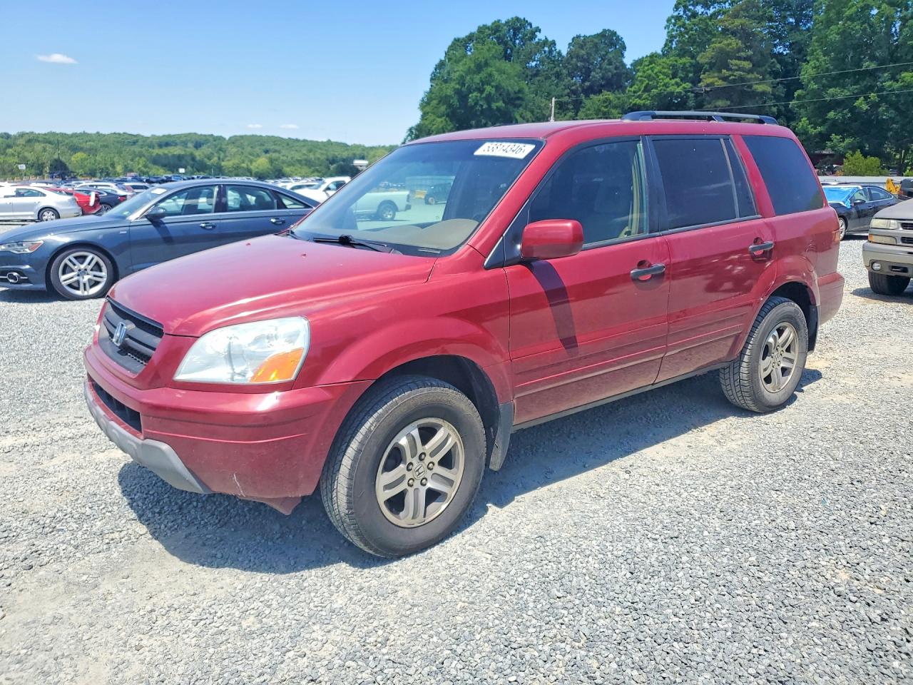 2004 Honda Pilot VIN 2HKYF185X4H564531 photo 1