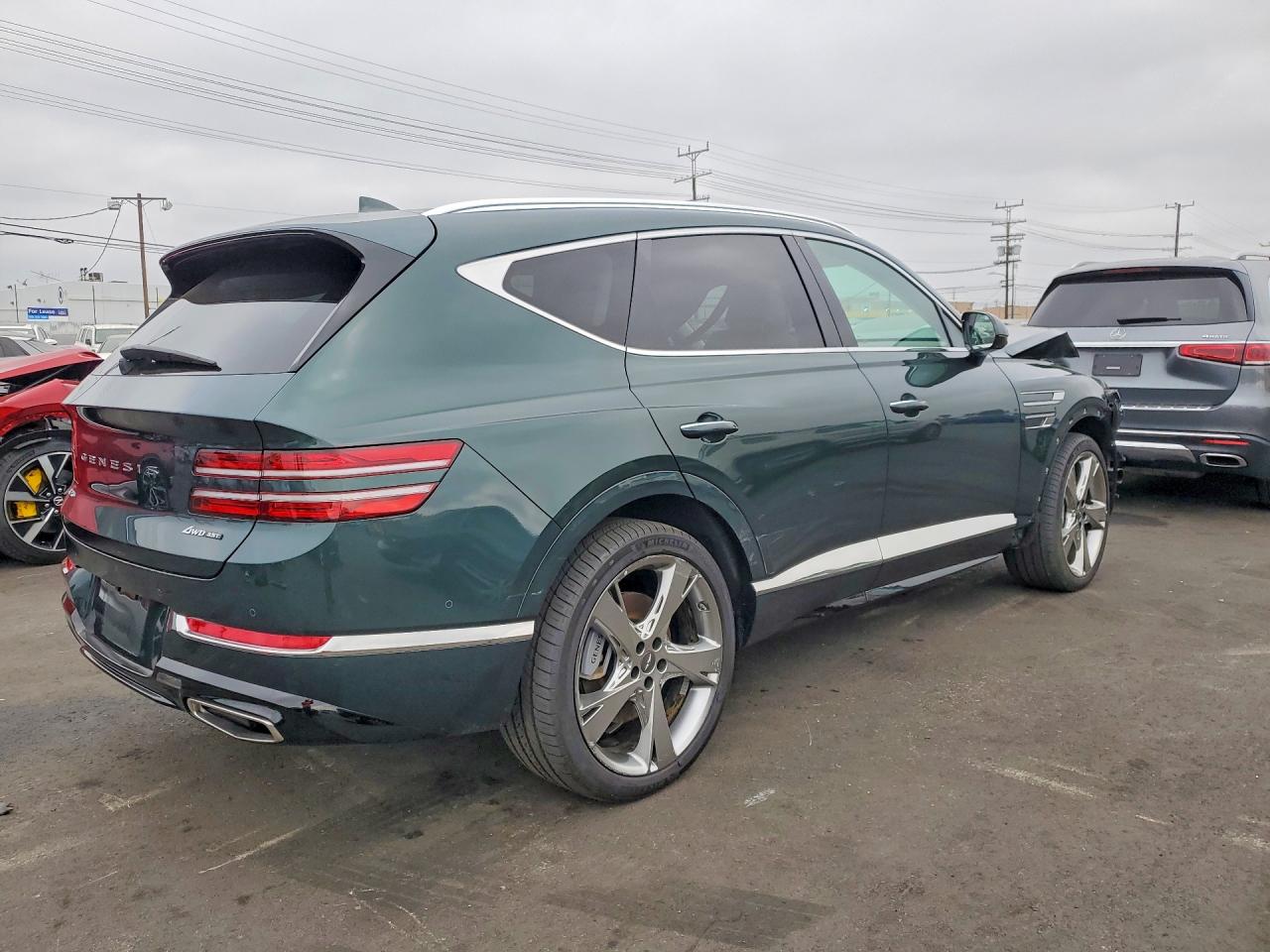 2023 Genesis Gv80 VIN KMUHCESC7PU129433 photo 3