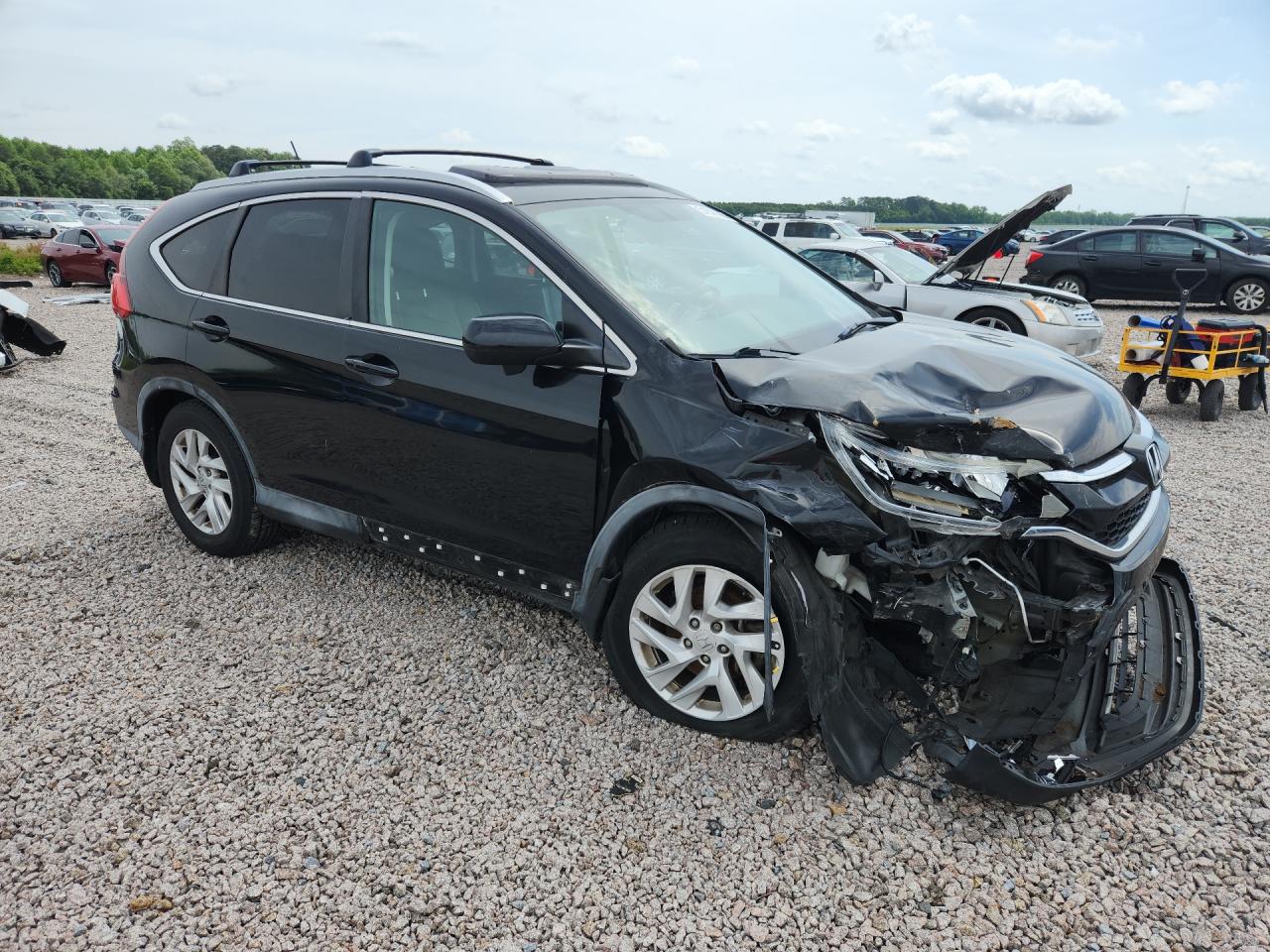 2015 Honda Crv VIN 2HKRM4H75FH659207 photo 4